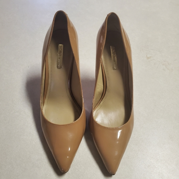 BCBGeneration Tan Stiletto Heels sz 8.5 - Picture 2 of 13